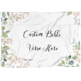 MeditateHealing.com | Bible Verses Premium Sherpa Mink Blanket