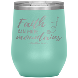 MeditateHealing.com Stainless Steel Vacuum Insulated Wine Tumbler