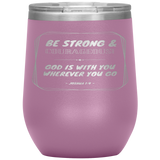 MeditateHealing.com Stainless Steel Vacuum Insulated Wine Tumbler