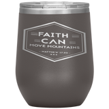 MeditateHealing.com Stainless Steel Vacuum Insulated Wine Tumbler