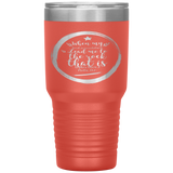 MeditateHealing.com 30oz Vacuum Tumbler