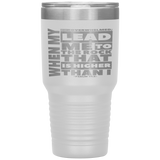 MeditateHealing.com 30oz Vacuum Tumbler