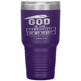 MeditateHealing.com 30oz Vacuum Tumbler