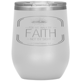 MeditateHealing.com Stainless Steel Vacuum Insulated Wine Tumbler