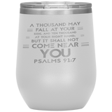 MeditateHealing.com Stainless Steel Vacuum Insulated Wine Tumbler