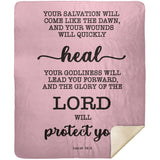 MeditateHealing.com | Bible Verses Premium Sherpa Mink Blanket