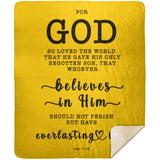 MeditateHealing.com | Bible Verses Premium Sherpa Mink Blanket