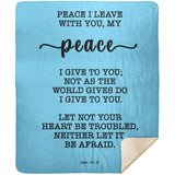 MeditateHealing.com | Bible Verses Premium Sherpa Mink Blanket