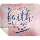 MeditateHealing.com | Bible Verses Premium Sherpa Mink Blanket