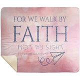 MeditateHealing.com | Bible Verses Premium Sherpa Mink Blanket