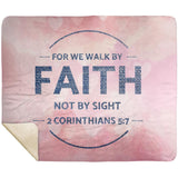 MeditateHealing.com | Bible Verses Premium Sherpa Mink Blanket