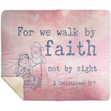 MeditateHealing.com | Bible Verses Premium Sherpa Mink Blanket