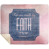 MeditateHealing.com | Bible Verses Premium Sherpa Mink Blanket