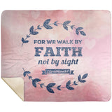 MeditateHealing.com | Bible Verses Premium Sherpa Mink Blanket