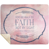 MeditateHealing.com | Bible Verses Premium Sherpa Mink Blanket