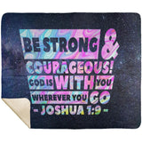 MeditateHealing.com | Bible Verses Premium Sherpa Mink Blanket