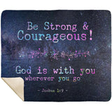 MeditateHealing.com | Bible Verses Premium Sherpa Mink Blanket