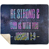 MeditateHealing.com | Bible Verses Premium Sherpa Mink Blanket