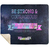 MeditateHealing.com | Bible Verses Premium Sherpa Mink Blanket