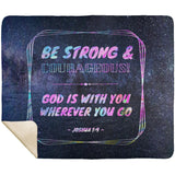 MeditateHealing.com | Bible Verses Premium Sherpa Mink Blanket