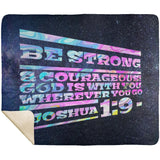 MeditateHealing.com | Bible Verses Premium Sherpa Mink Blanket