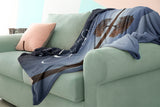 Bible Verses Premium Mink Sherpa Blanket - Fear Not For I Am With You ~Isaiah 41:10~