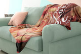 Bible Verses Premium Mink Sherpa Blanket - Perfect Love Expels Fear ~1 John 4:18~