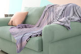 Bible Verses Premium Sherpa Mink Blanket - Salvation through Christ ~Colossians 1:22~