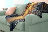 Bible Verses Premium Sherpa Mink Blanket - His Grace Gave Us Eternal Comfort ~2 Thessalonians 2:16-17~