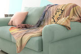 Bible Verses Premium Sherpa Mink Blanket - Trust the Lord ~Psalm 118:8~