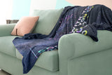 Bible Verses Premium Mink Sherpa Blanket - God Is With You ~Joshua 1:9~ Design 19