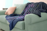 Bible Verses Premium Mink Sherpa Blanket - God Is With You ~Joshua 1:9~ Design 5