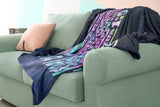 Bible Verses Premium Mink Sherpa Blanket - God Is With You ~Joshua 1:9~ Design 20