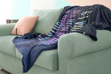 Bible Verses Premium Mink Sherpa Blanket - God Is With You ~Joshua 1:9~ Design 9
