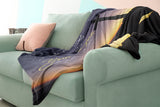 Bible Verses Premium Sherpa Mink Blanket - Your Comfort Delights My Soul ~Psalm 94:19~