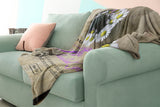 Bible Verses Premium Sherpa Mink Blanket - Be Healed of Affliction ~Mark 5:34~