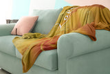 Bible Verses Premium Sherpa Mink Blanket - Love Never Gives Up ~1 Corinthians 13:7~