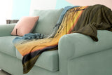 Bible Verses Premium Sherpa Mink Blanket - God Is With You Wherever You Go ~Joshua 1:9~