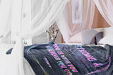 Bible Verses Premium Mink Sherpa Blanket - God Is With You ~Joshua 1:9~ Design 12