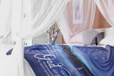 Bible Verses Premium Sherpa Mink Blanket - You Are Chosen By God To Be Saved ~2 Thessalonians 2:13~