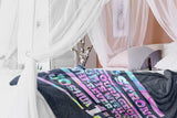 Bible Verses Premium Mink Sherpa Blanket - God Is With You ~Joshua 1:9~ Design 20