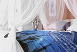 Bible Verses Premium Sherpa Mink Blanket - God Blessed Us With Every Spiritual Blessings ~Ephesians 1:3~