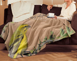 Bible Verses Premium Sherpa Mink Blanket - God Is My Defense, My God Of Mercy ~Psalm 59:17~