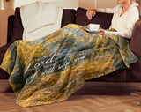 Bible Verses Premium Sherpa Mink Blanket - Fear Not, I Will Help You ~Isaiah 41:13~