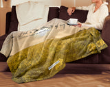 Bible Verses Premium Sherpa Mink Blanket - The Lord Is The Strength Of My Life ~Psalm 27:1~