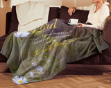 Bible Verses Premium Sherpa Mink Blanket - Surely I Will Heal You ~2 Kings 20:5~
