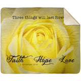 MeditateHealing.com | Bible Verses Premium Sherpa Mink Blanket