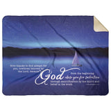 Bible Verses Premium Sherpa Mink Blanket - You Are Chosen By God To Be Saved ~2 Thessalonians 2:13~