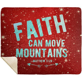 MeditateHealing.com | Bible Verses Premium Sherpa Mink Blanket