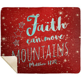 MeditateHealing.com | Bible Verses Premium Sherpa Mink Blanket